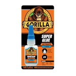 Gorilla Gorilla Super Glue Ultimate, Fast-Setting Cyanoacrylate Adhesive for Quick Fixes & Repairs, 15g Bottle with Anti-Clog Cap, Clear (Pack of 1)