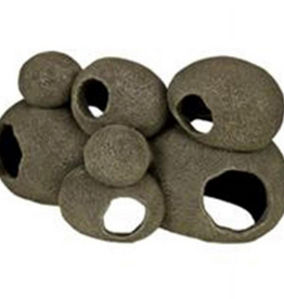 Blue Ribbon Exotic Environments Swim Through Stone Pile