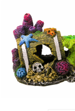 Blue Ribbon Exotic Environments Lost Barrel Treasure - 3.5 x 2.5 x 2.75 in.