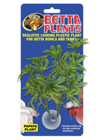 Zoo Med Zoo Med Papaya Betta Plant - 4 Count, Assorted Colors