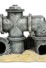 Blue Ribbon Exotic Environments Broken Pipes Tank Accessory - Single