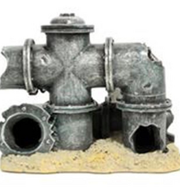 Blue Ribbon Exotic Environments Broken Pipes Tank Accessory - Single