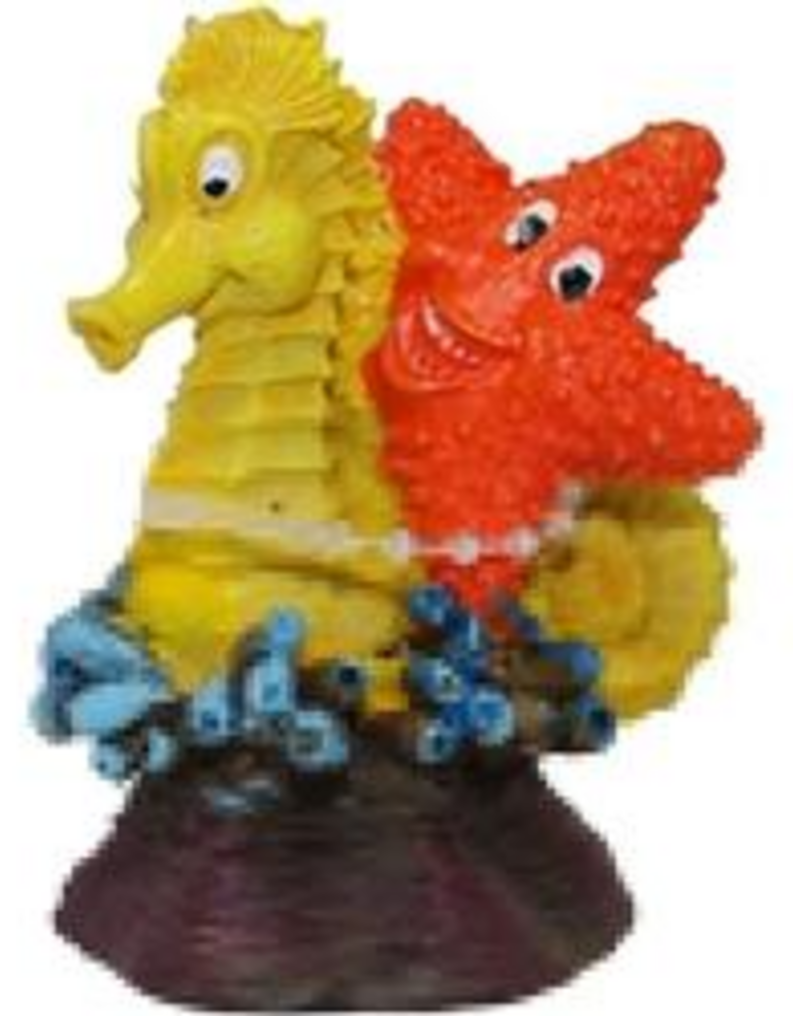 Blue Ribbon Exotic Environments Seahorse & Star- 2 x 1.5 x 2.5 in.