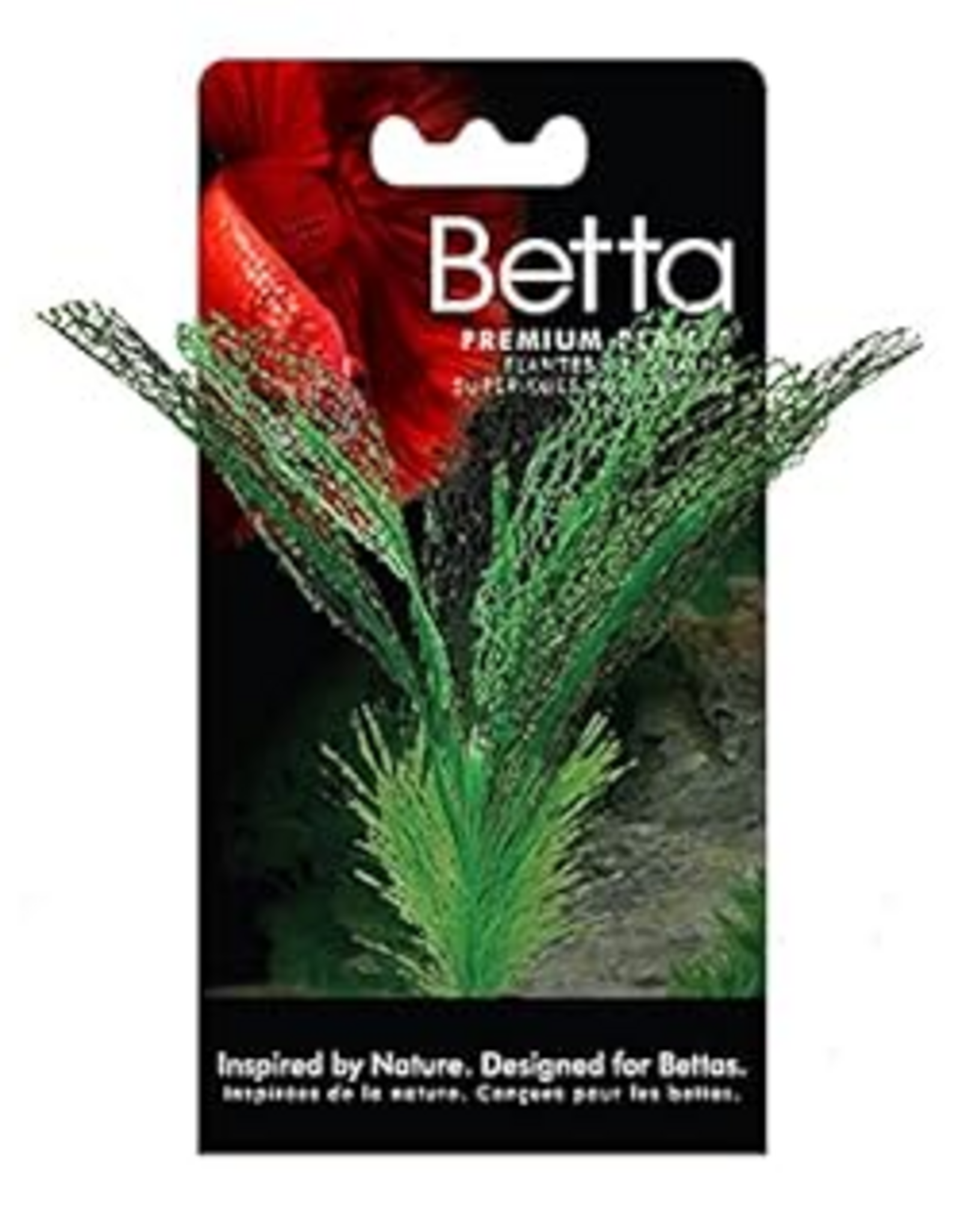 Fluval Betta Madagascar Lace Plant, Plastic Plant Aquarium Decoration