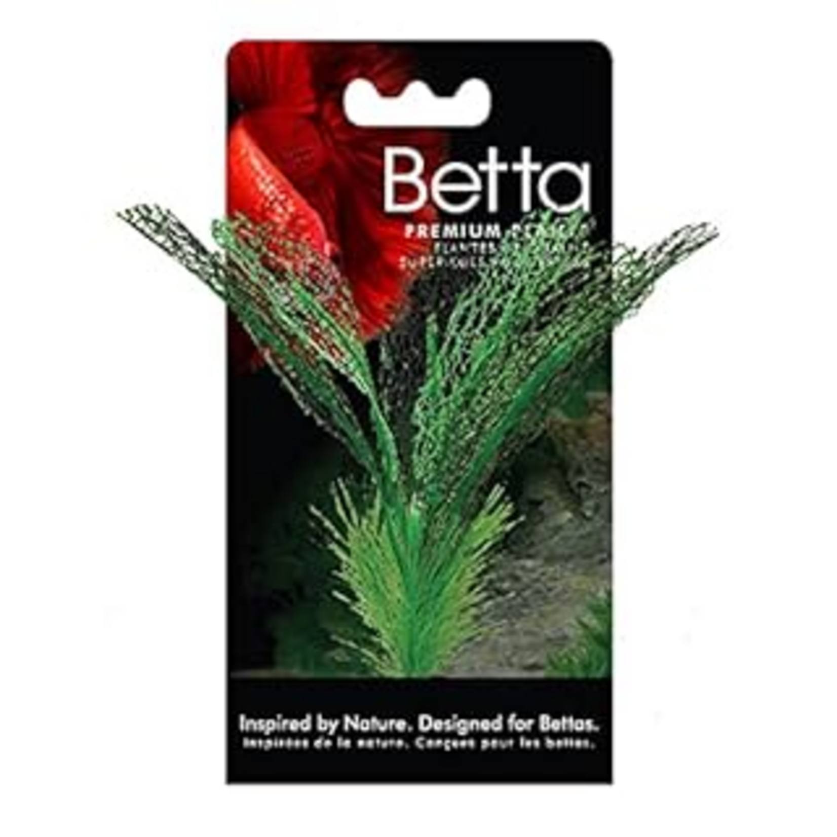 Fluval Betta Madagascar Lace Plant, Plastic Plant Aquarium Decoration
