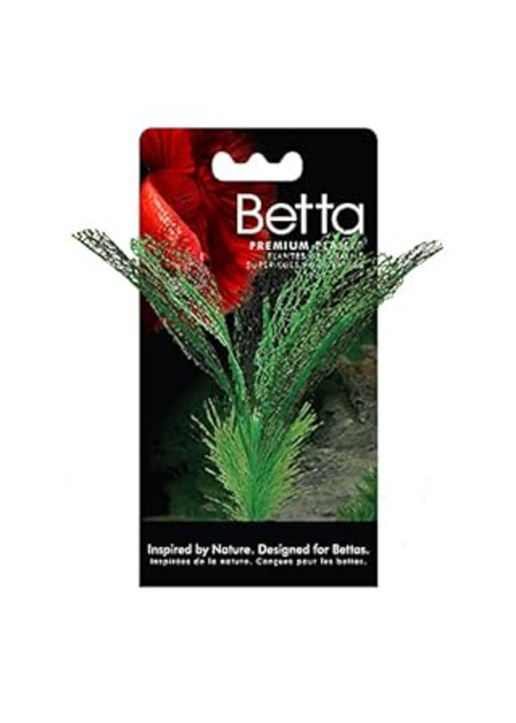 Fluval Betta Madagascar Lace Plant, Plastic Plant Aquarium Decoration