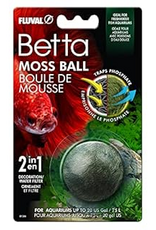 Fluval Betta Moss Ball, Artificial Plant Aquarium Decoration