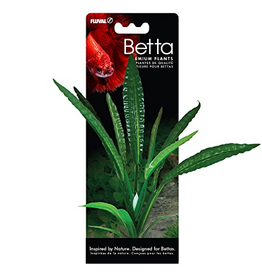 Fluval Betta Water Trumpet Plastic Plant, Plastic Plant Aquarium Decoration - 8 IN