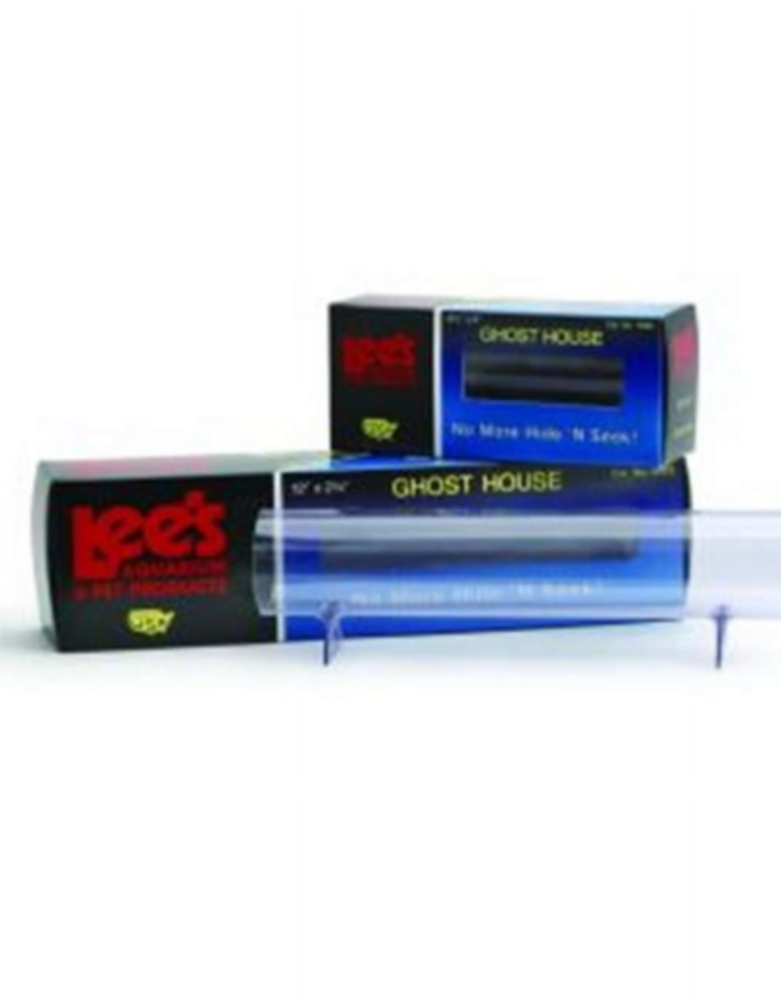 Lee's Aquarium & Pets Lee's Ghost House Clear for Aquarium Fish to Hide - Small, 6.5"