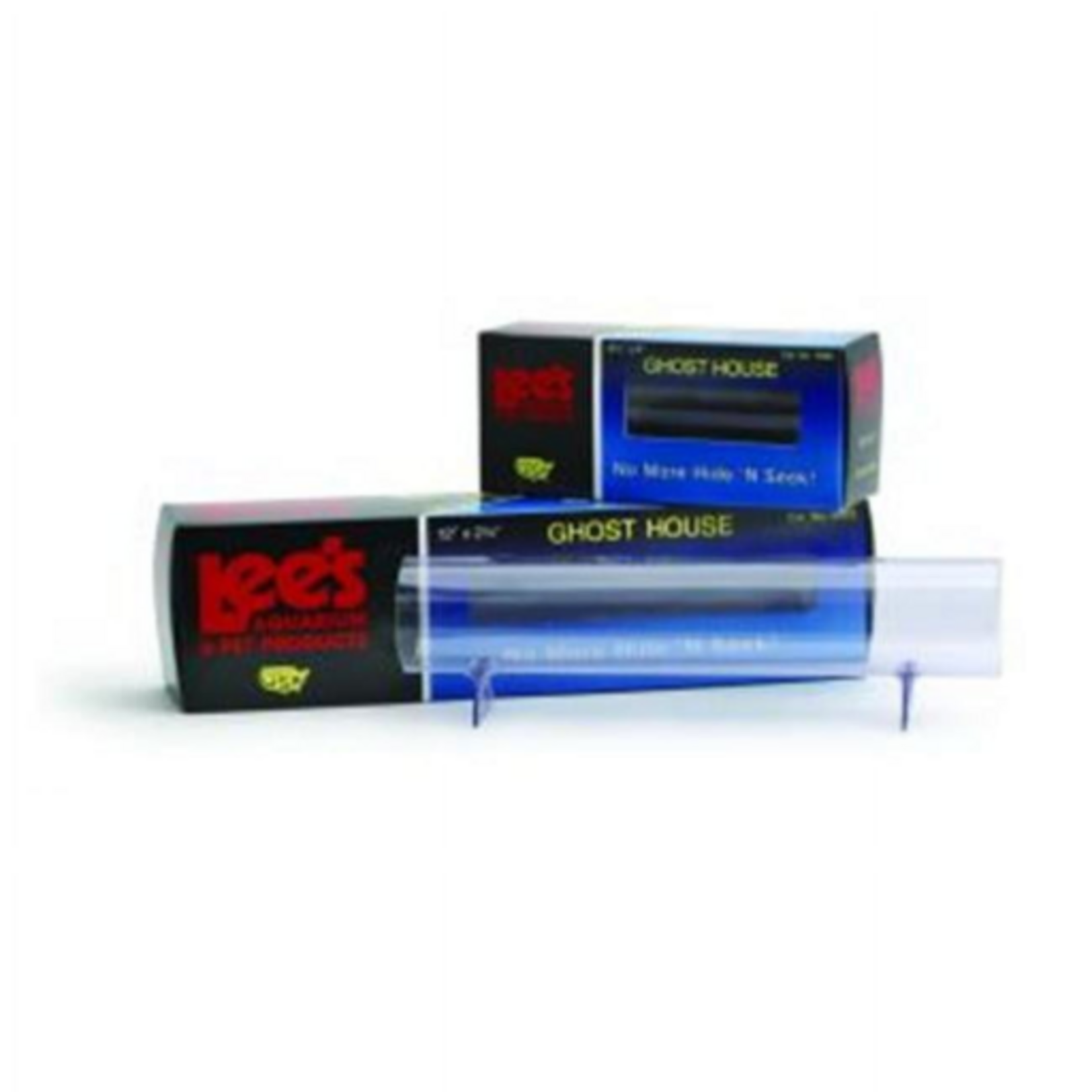 Lee's Aquarium & Pets Lee's Ghost House Clear for Aquarium Fish to Hide - Small, 6.5"