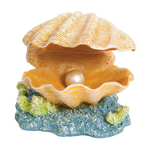 GloFish GloFish Clam Ornament Detailed Aquarium Decor