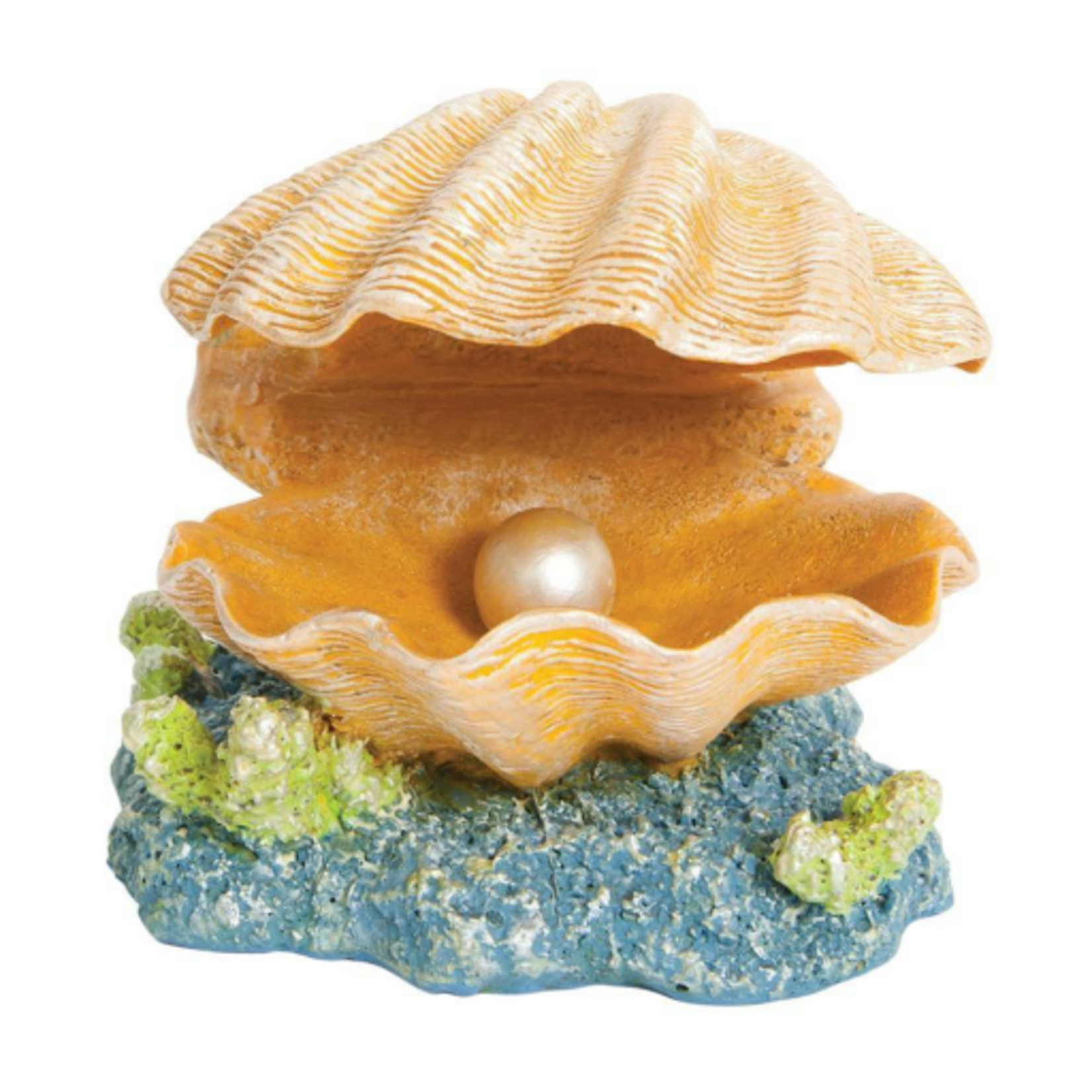 GloFish GloFish Clam Ornament Detailed Aquarium Decor
