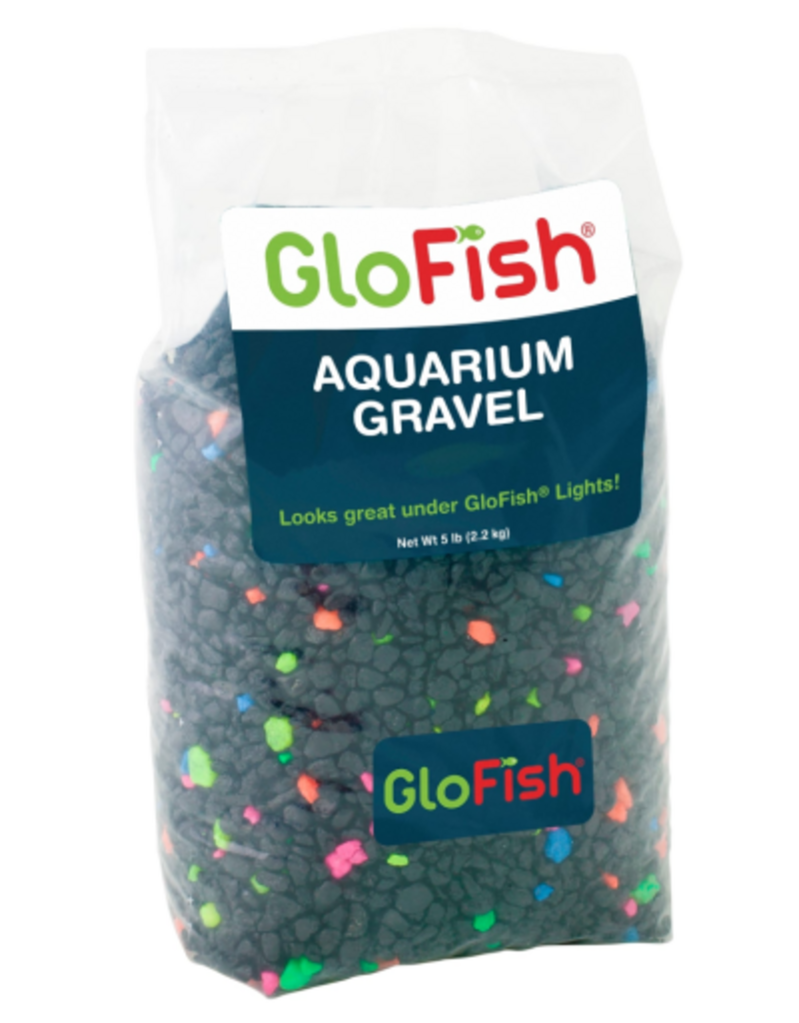 GloFish GloFish Fluorescent Accent Gravel for Aquarium Tanks - 5 lbs