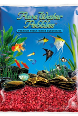 Pure Water Pebbles Aquarium Gravel - Currant Red - 5 lbs (3.1-6.3 mm Grain)