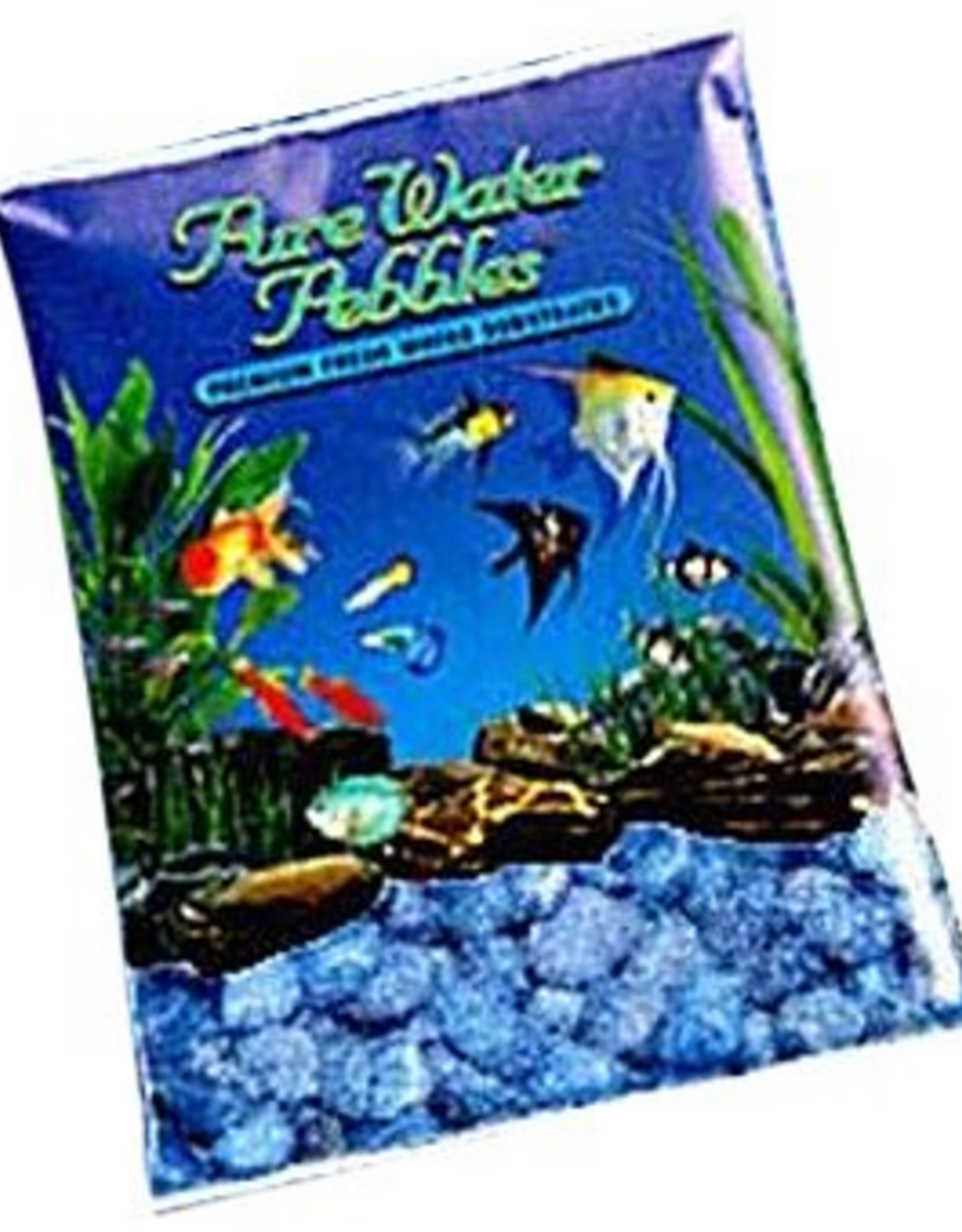 Pure Water Pebbles Aquarium Gravel - Marine Blue  5 lbs (3.1-6.3 mm Grain)