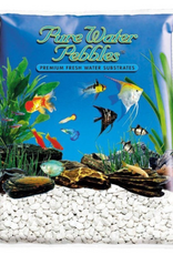 Pure Water Pebbles Aquarium Gravel - Snow White - 5 lbs (3.1-6.3 mm Grain)