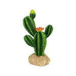 Komodo Komodo Cactus Flower Reptile Ornament, Green - 9"
