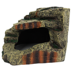 Multipet Komodo Resin Hideaway Corner Hut - Ideal Terrarium Addition