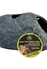 Komodo Komodo Jelly Pot Rock Den for Feeding Reptiles  Size Large