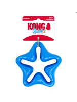 KONG KONG Squeakz Star Dog Toy Blue Medium