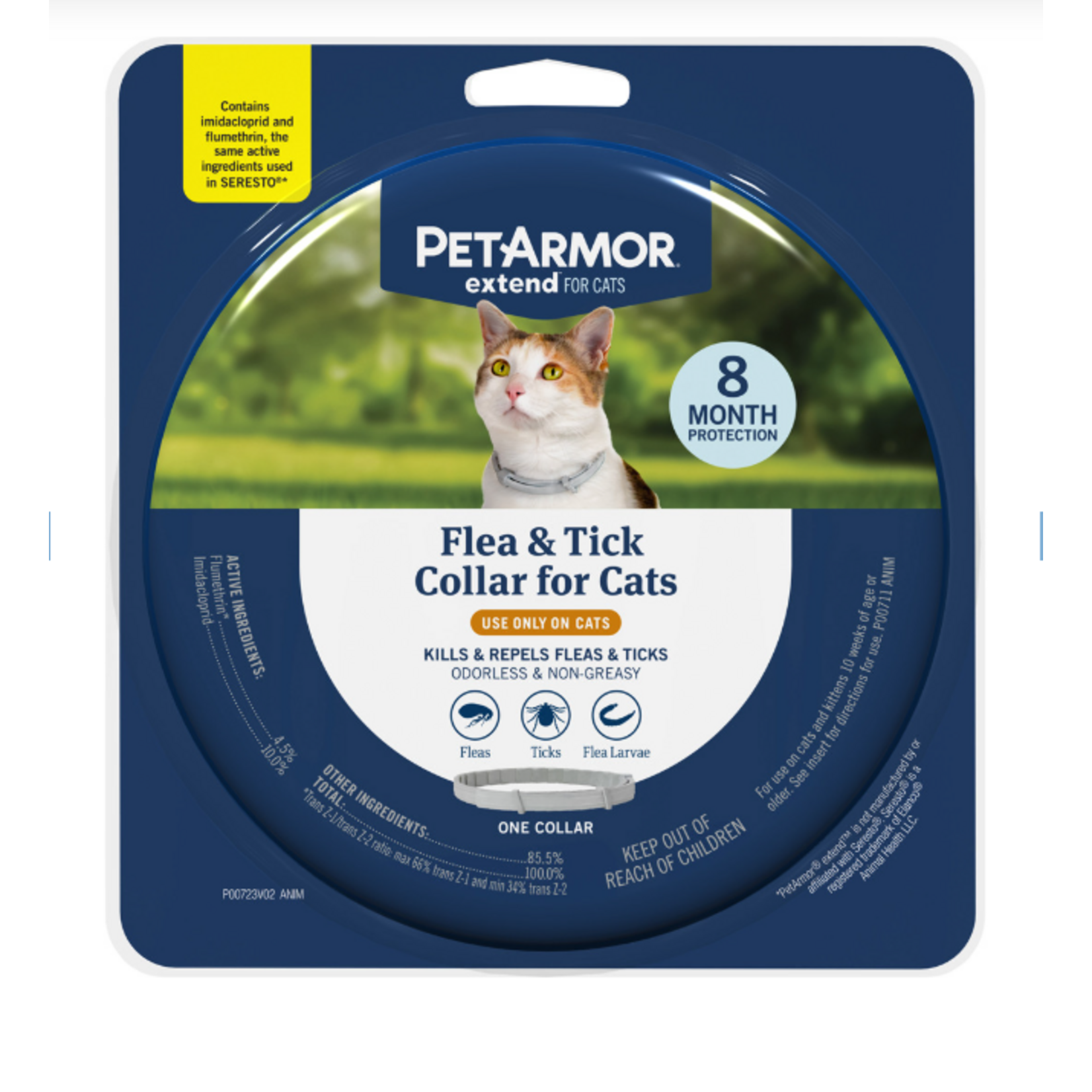 petiq Petarmor Extend Flea and Tick Collar for Cats