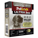 petiq Petlock Ultra Flea & Tick Control for Dogs  Over 55lbs 4ct