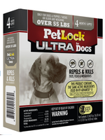 petiq Petlock Ultra Flea & Tick Control for Dogs  Over 55lbs 4ct