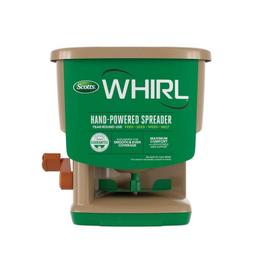 Scotts Scotts Whirl Hand-Powered Spreader for Grass Seed  Fertilizer  Salt and Ice Melt