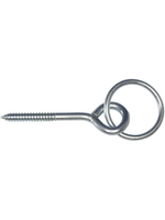 Apex Tool Group Campbell Zinc Plated Steel Welded Ring - 90 lb, 2-1/2 in. L