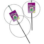 Luster Leaf Single Flower Support - Green, 14" X 24"