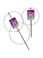 Luster Leaf Single Flower Support - Green, 14" X 24"