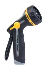 Melnor Melnor R201 RelaxGrip 8 Pattern Adjustable Metal Hose Nozzle  Black/Yellow