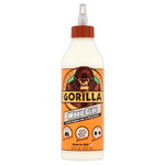Gorilla Gorilla Glue 18oz. Wood Glue. Color: White / Cream. Assembled Product Weight Is 1.36 lb