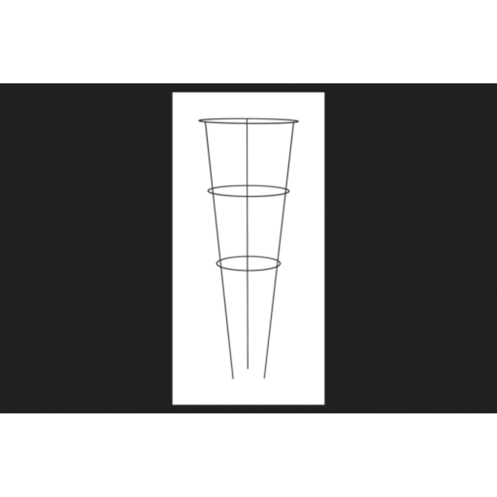 Panacea Panacea Vivid Assorted Steel Tomato Cage - 42 in. H x 16 in. W