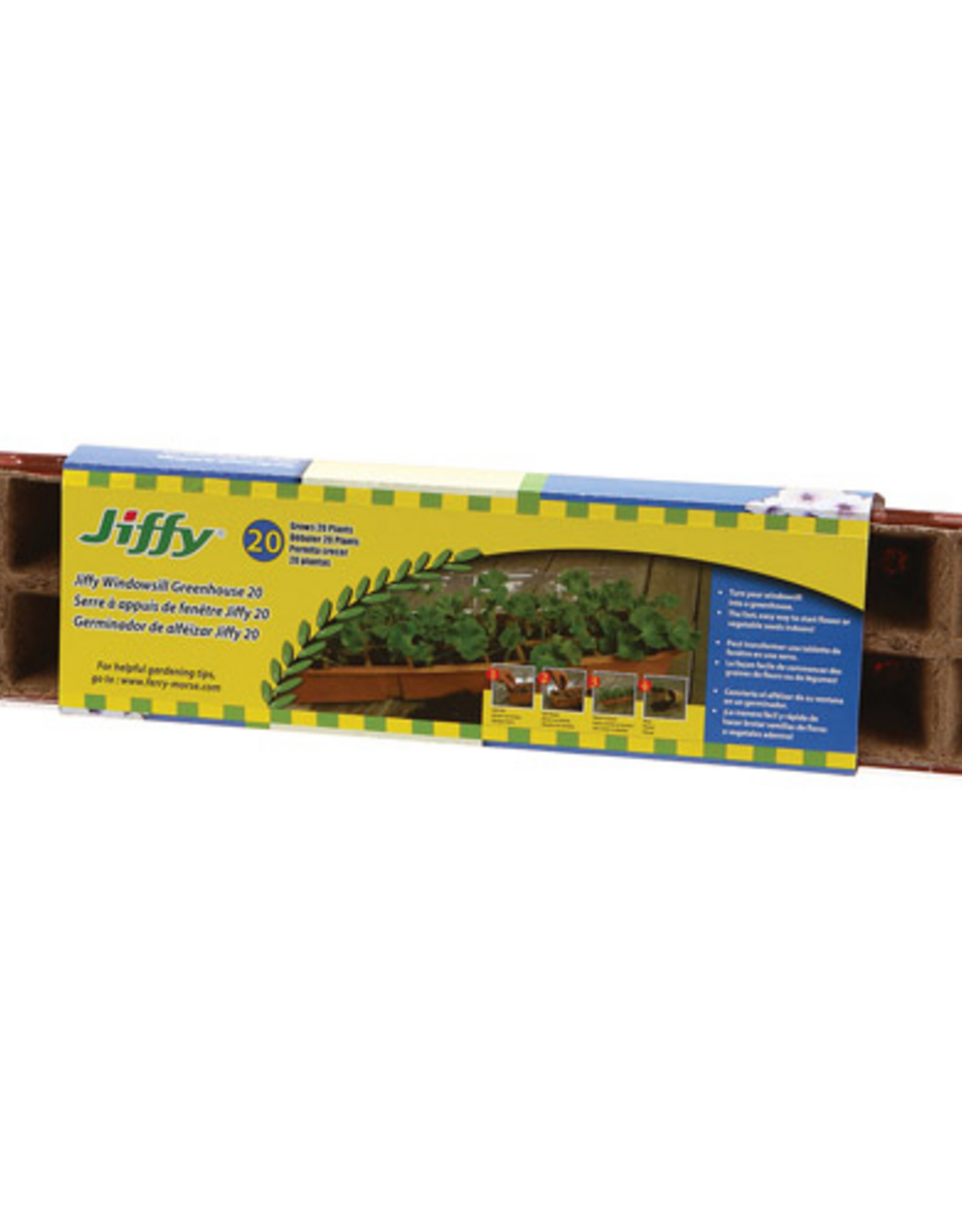 Jiffy Jiffy Windowsill Greenhouse, 20 Peat Strips