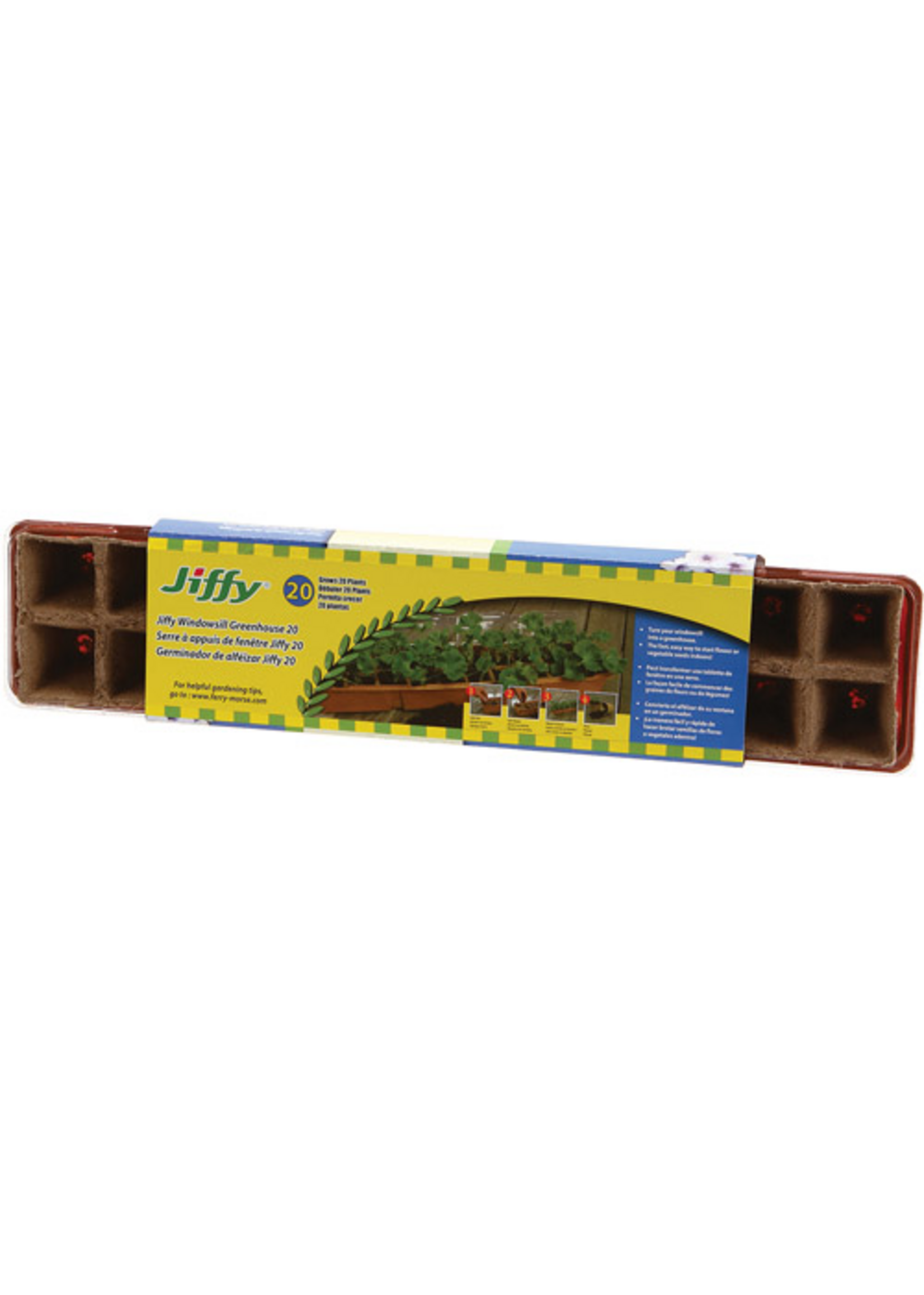 Jiffy Jiffy Windowsill Greenhouse, 20 Peat Strips