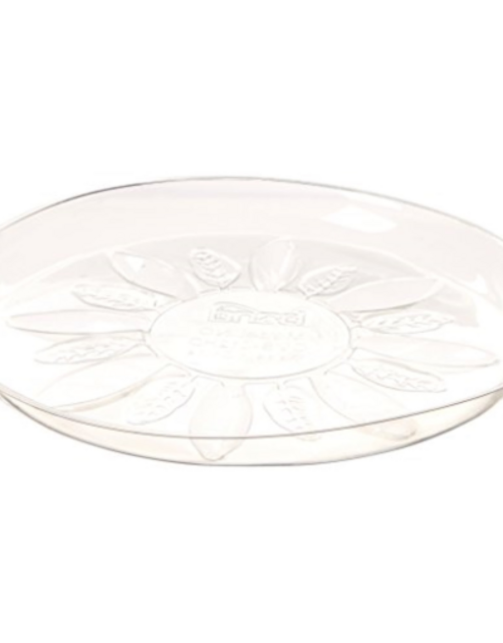 Bond Bond Manufacturing Plastic Plant Saucer Clear - 12 in.