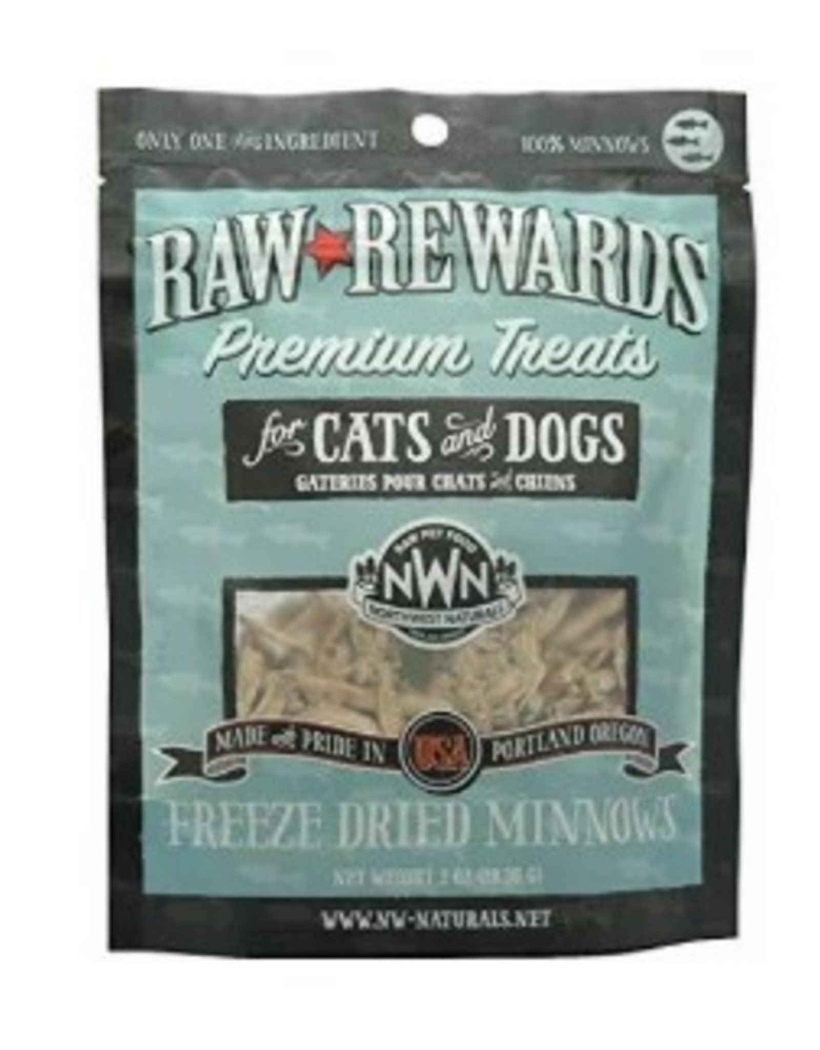 Northwest Naturals Northwest Naturals Dog Cat Freeze Dried Treat MINNOW 1 OZ