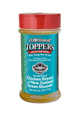 Northwest Naturals Northwest Naturals Dog Cat Functional Toppers Freeze Dried CHICKEN WITH GREEN MUSSELS 5 OZ