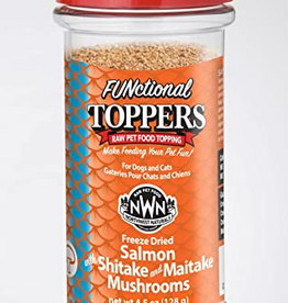 Northwest Naturals Northwest Naturals Dog Cat Functional Toppers Freeze Dried Salmon with Shiitake & Maitake Mushrooms 3.5 oz
