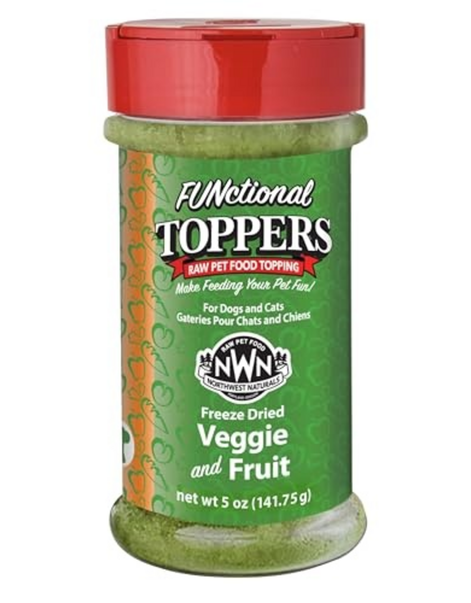 Northwest Naturals Northwest Naturals Dog Cat Functional Toppers Freeze Dried Veggie & Fruit 3 oz