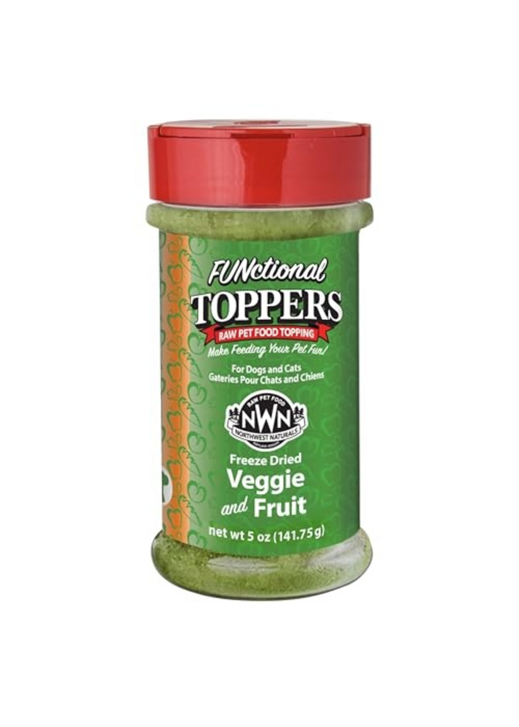 Northwest Naturals Northwest Naturals Dog Cat Functional Toppers Freeze Dried Veggie & Fruit - 3 oz