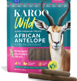 Karoo Karoo Wild African Antelope Dog Treats - Rosemary Sticks - 16 oz