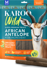 Karoo Karoo Wild African Antelope Dog Treats - Oregano Sticks - 16 oz