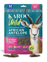 Karoo Karoo Wild African Antelope Dog Treats - Rosemary Trail Bites - 8 oz