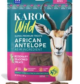 Karoo Karoo Wild African Antelope Dog Treats - Rosemary Trail Bites - 8 oz
