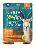 Karoo Karoo Wild African Antelope Dog Treats - Oregano Trail Bites - 8 oz