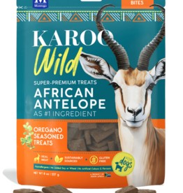 Karoo Karoo Wild African Antelope Dog Treats - Oregano Trail Bites - 8 oz