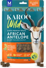 Karoo Karoo Wild African Antelope Dog Treats - Oregano Training Bits - 4 oz