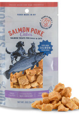 Elliott & Jack's River Street Pet Treats Elliott & Jack's Dog/Cat Treats - Salmon Poke Cubes - 2 oz.